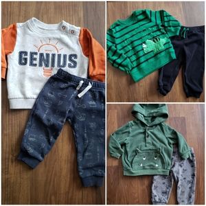 Boys outfit sets size 12m